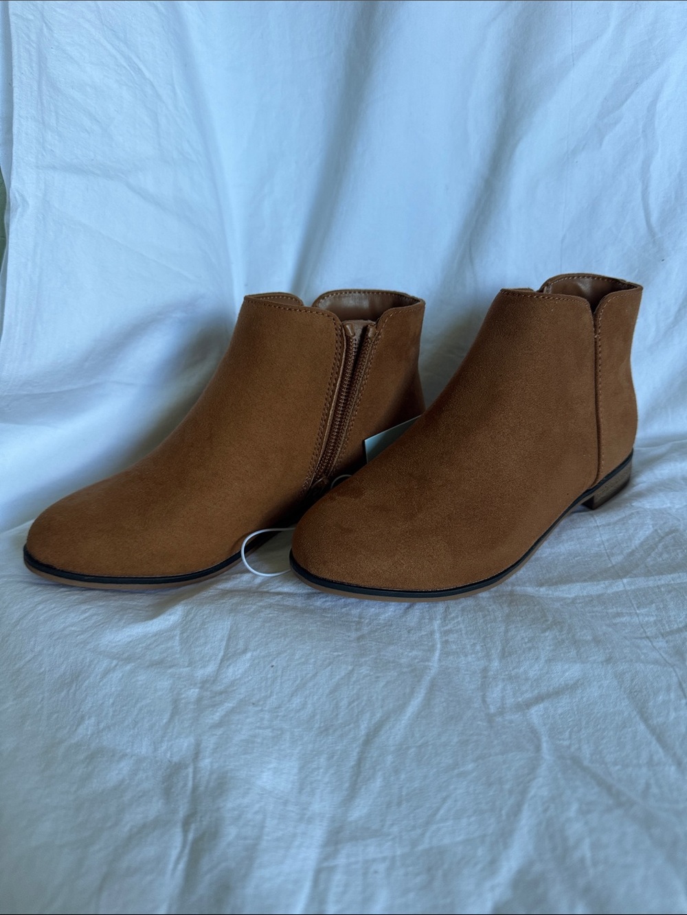 Cat & Jack Girls Brown Ankle Boots
